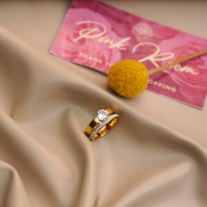 Gold Solitaire Diamond Ring
